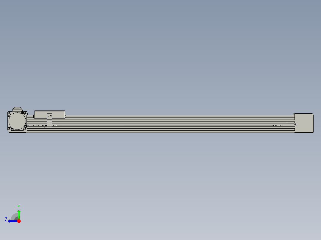 威洛博直线电机模组EB4-L80-S650-L-57-MS3右视图