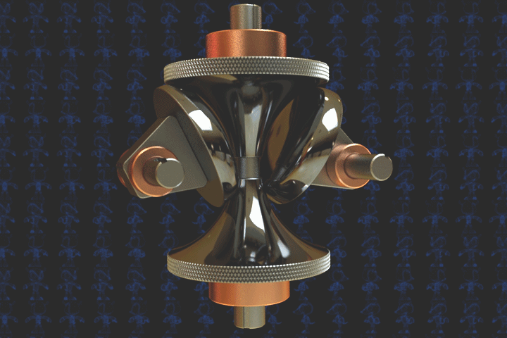 CVT 3无级变速结构3D图纸 多种格式