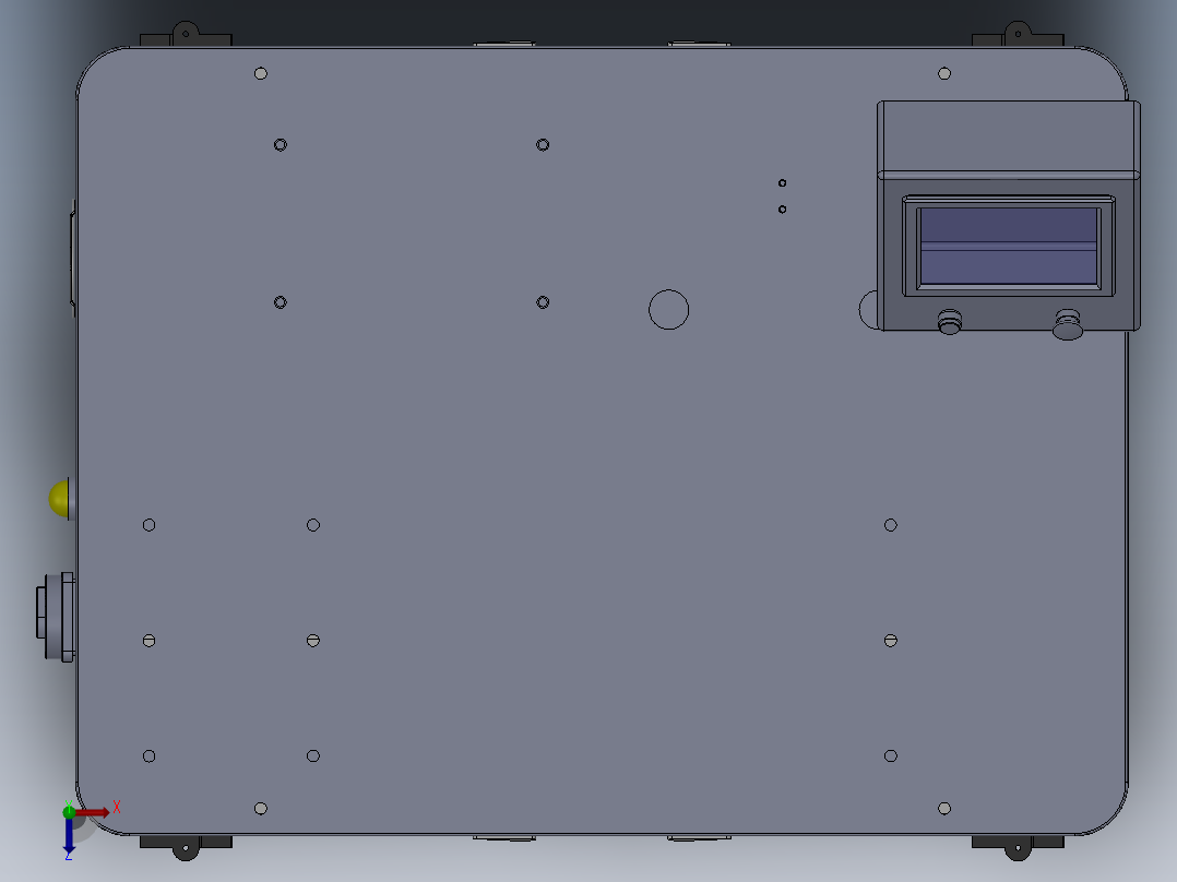 电器柜 电控柜 (76) 机械设计素材俯视图
