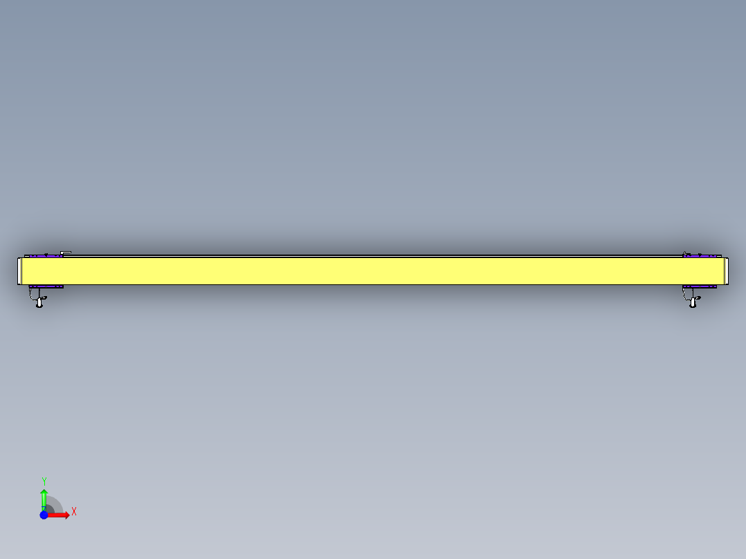 威洛博VL系列3d模型模组2VL14S2Y-S3250前视图