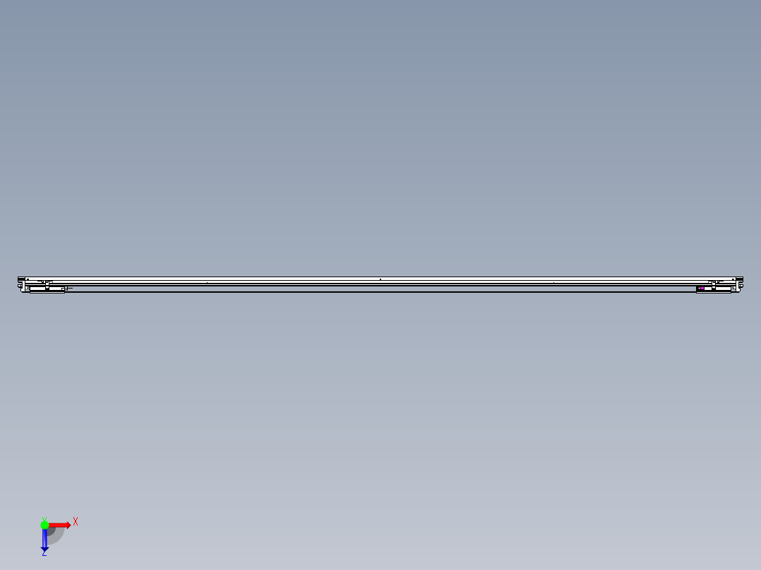威洛博VL系列3d模型模组2VL14S2Y-S3250俯视图