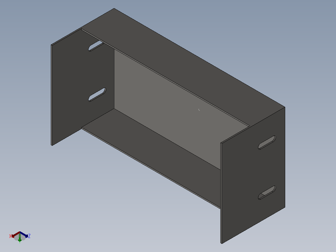 cable duct ending flange