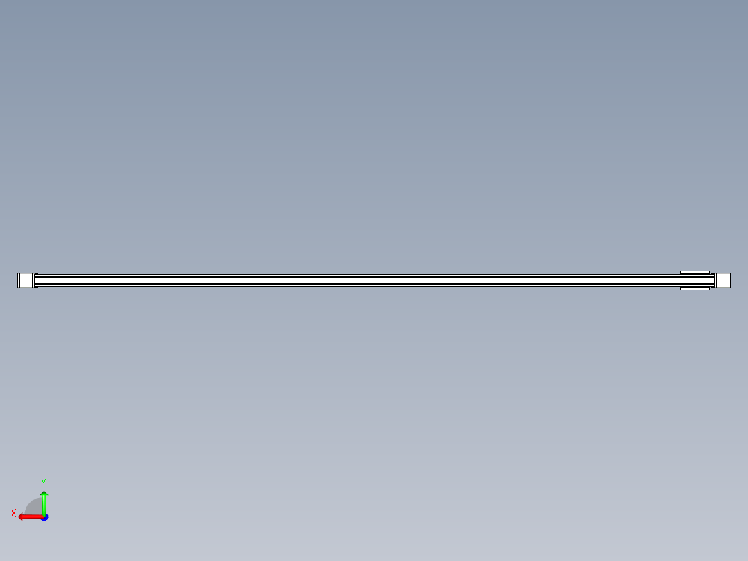 威洛博LB.GB同步带传动--欧规系列GB8-L96-S4000-BL-P40后视图
