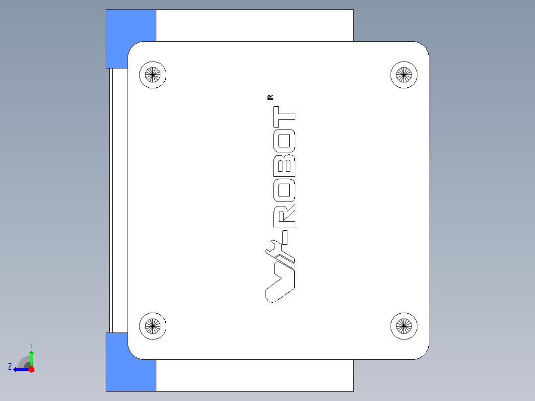 威洛博LB.GB同步带传动--欧规系列GB8-L96-S4000-BL-P40右视图