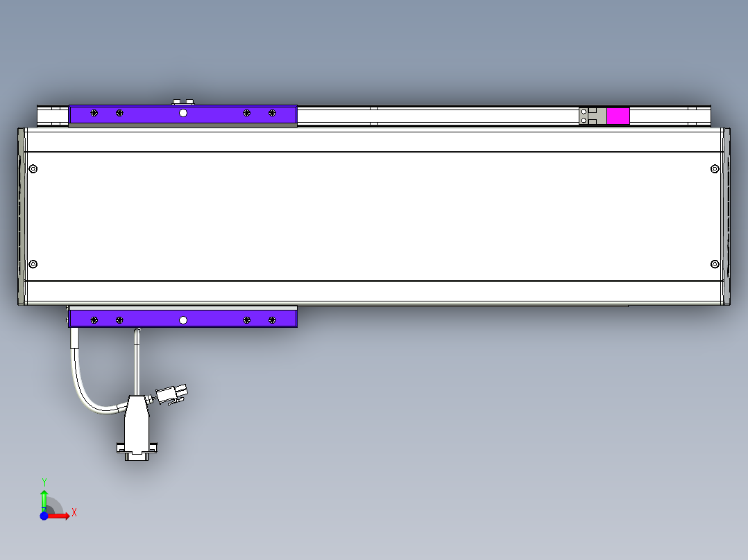 威洛博VL系列3d模型模组VL14S2Y-S300前视图