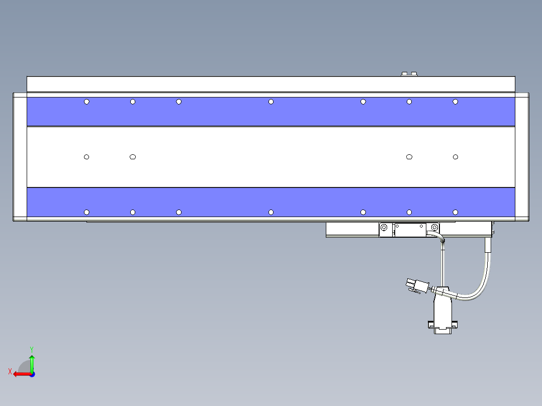 威洛博VL系列3d模型模组VL14S2Y-S300后视图
