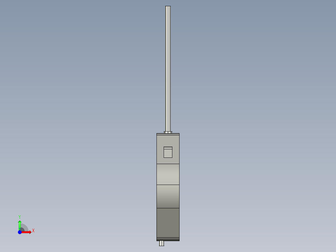 基恩士ES-X38_kc图纸模型前视图
