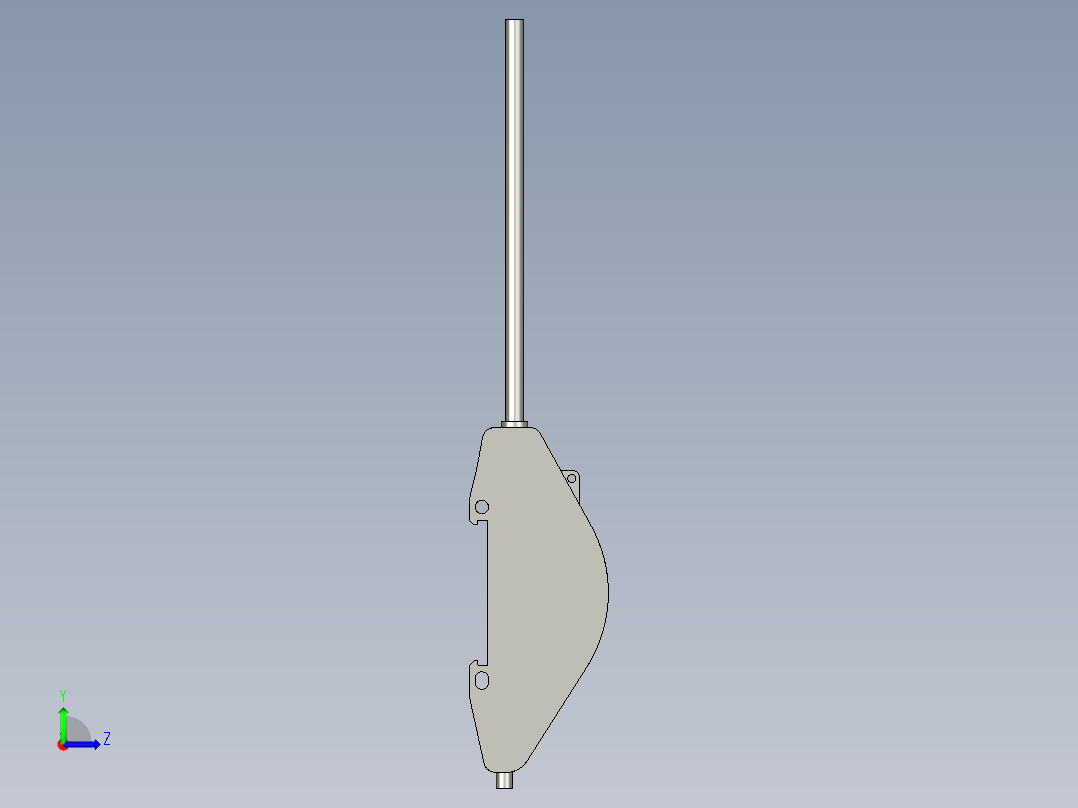 基恩士ES-X38_kc图纸模型左视图