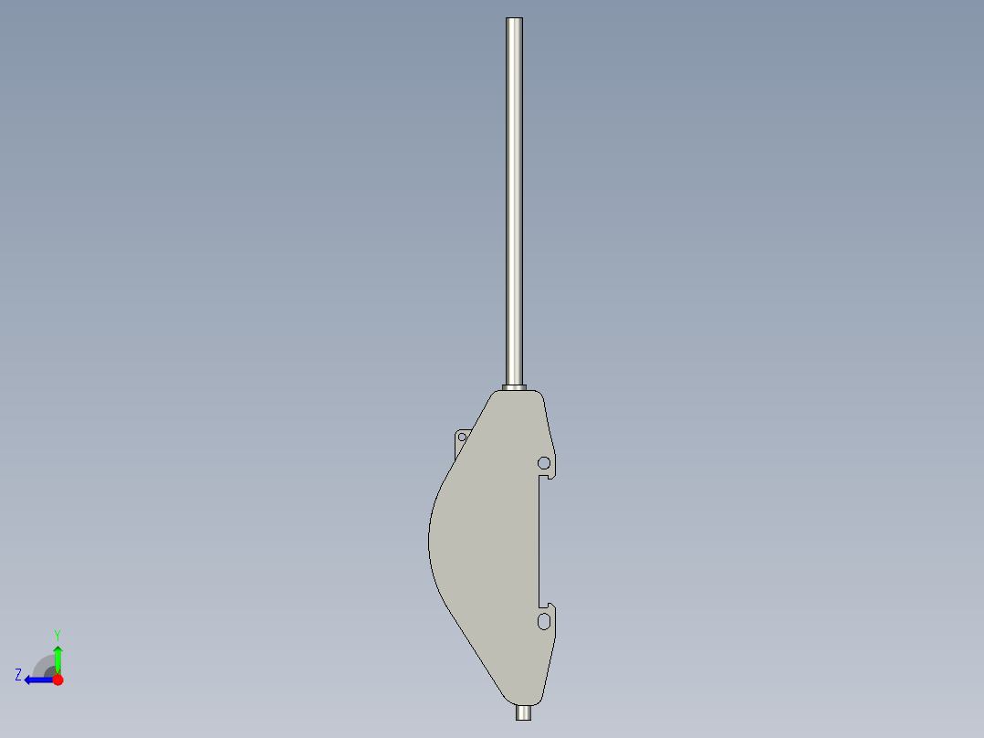 基恩士ES-X38_kc图纸模型右视图
