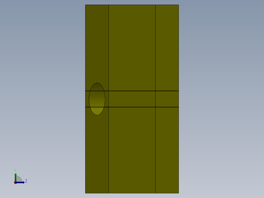 管道连接件-连接件 (14)左视图