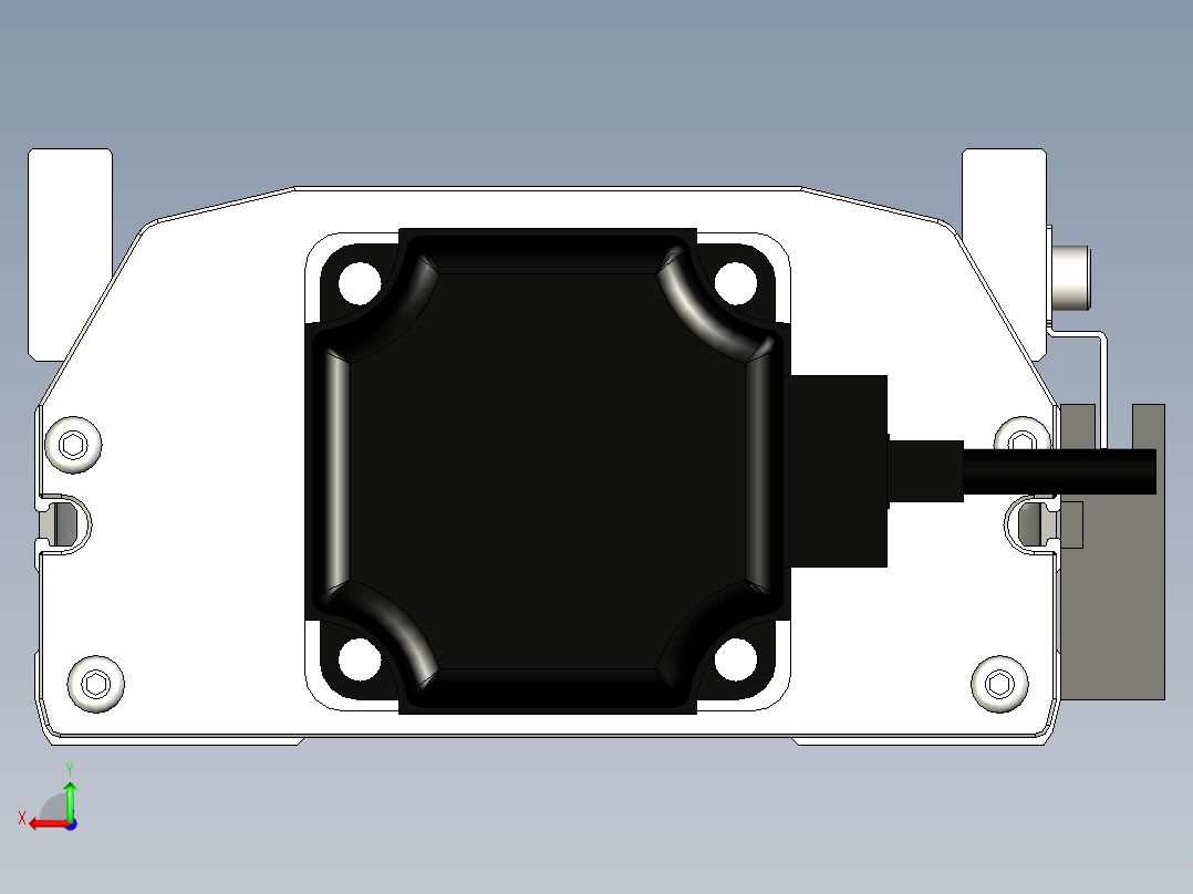 Toyo东佑达直线模组-ETH13-800-BC-400W+煞車后视图