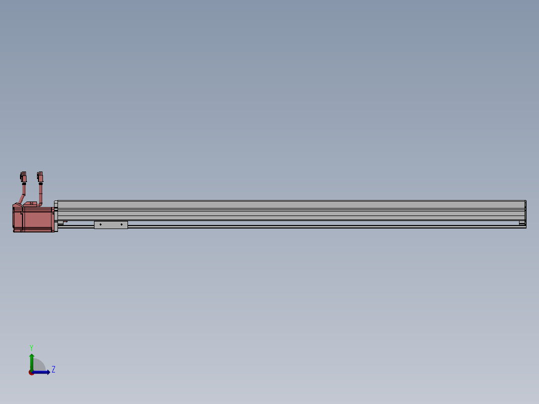 精密模组MY80S-T10-900L-P20B-BC-C4左视图