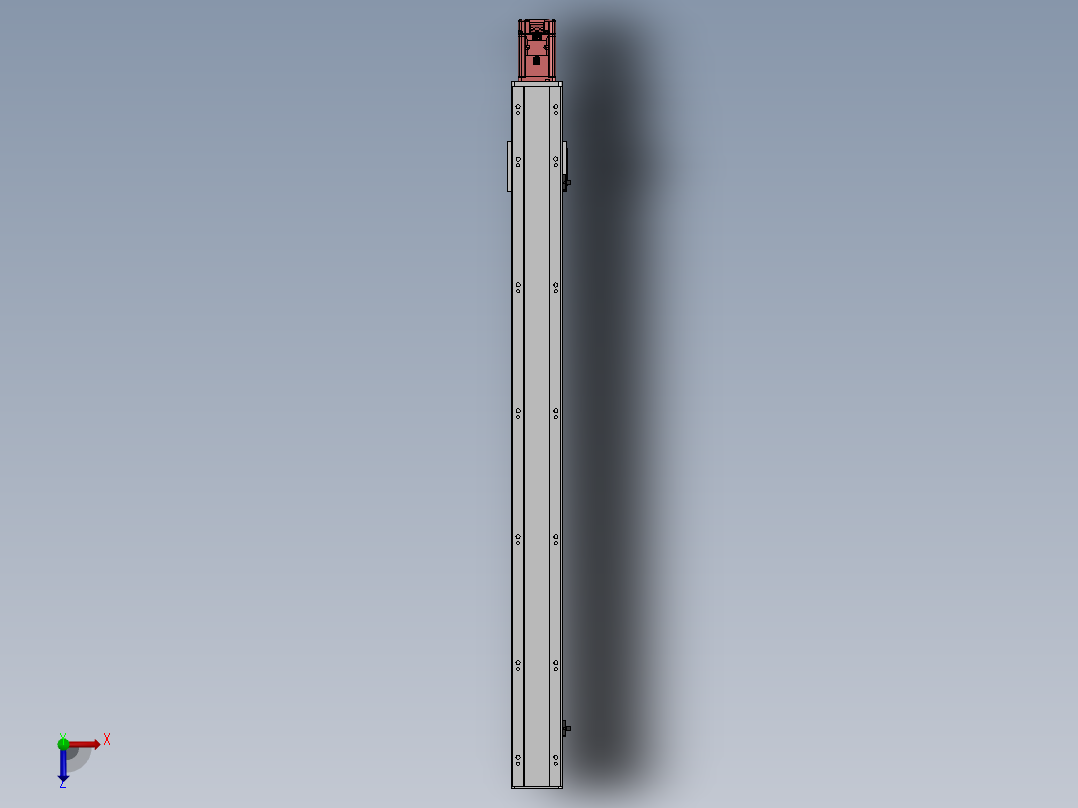 精密模组MY80S-T10-900L-P20B-BC-C4俯视图