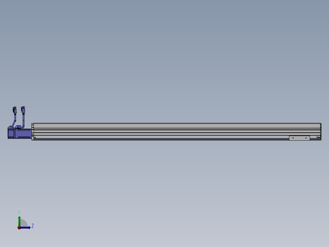 精密模组MY80S-T10-900L-P10B-BC-C4左视图