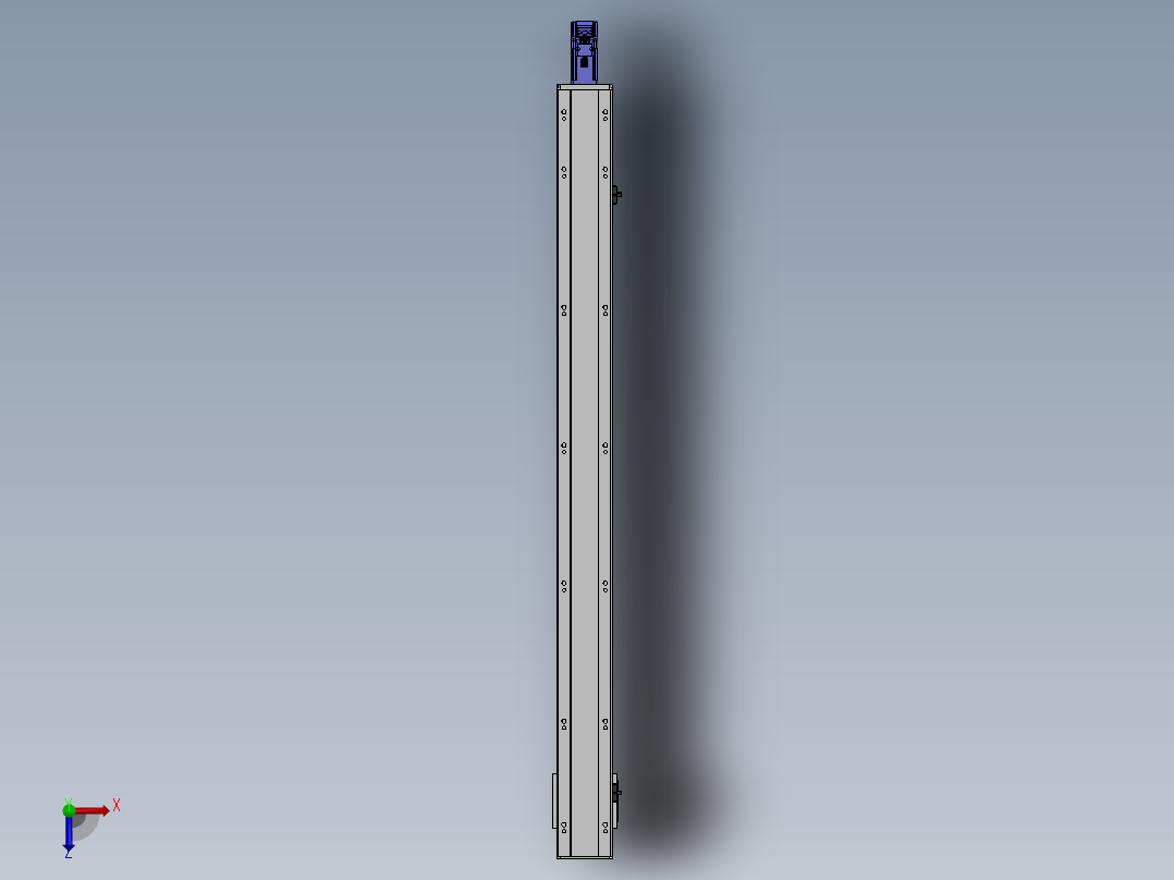 精密模组MY80S-T10-900L-P10B-BC-C4俯视图