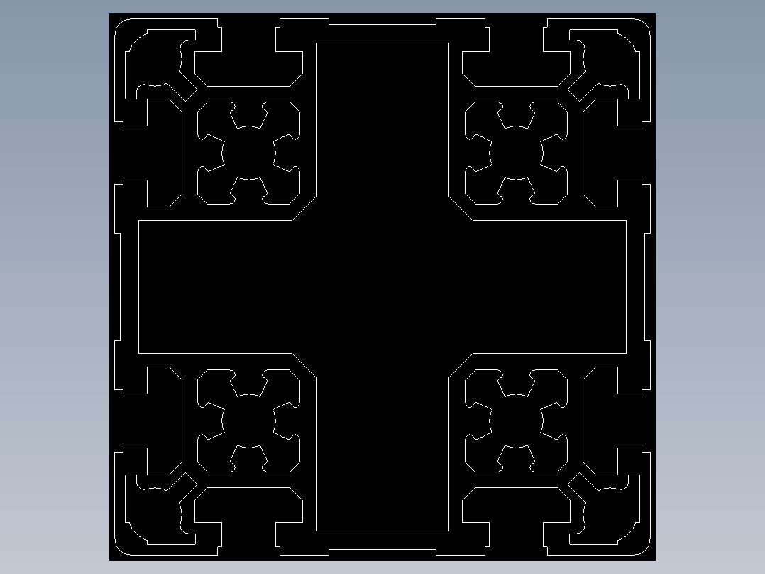型材-BR 100X100L 3842993171.DXF
