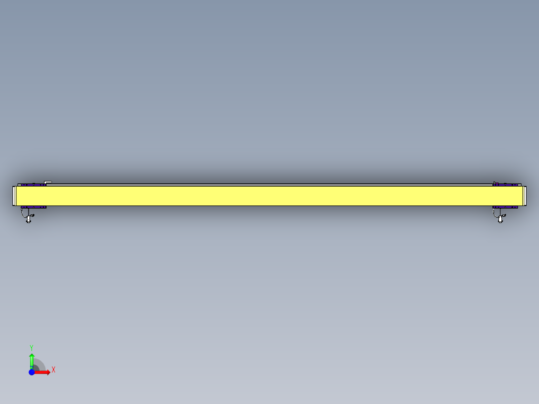 威洛博VL系列3d模型模组2VL14S2Y-S3200前视图