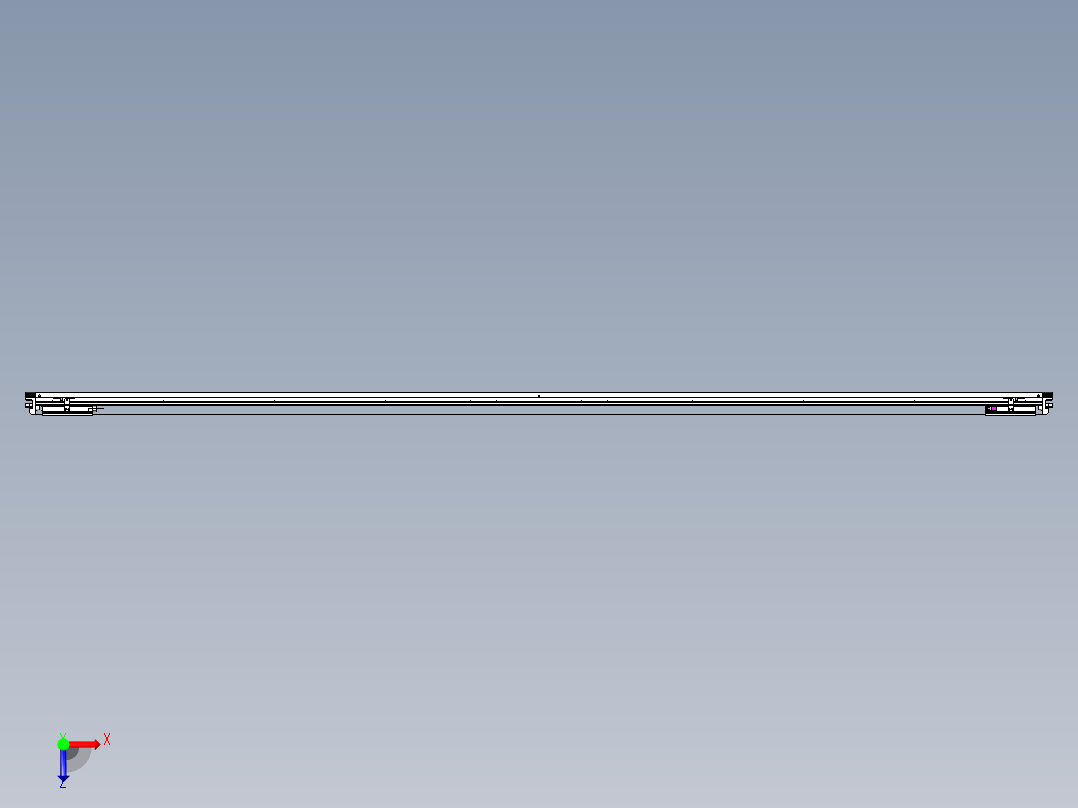 威洛博VL系列3d模型模组2VL14S2Y-S3200俯视图