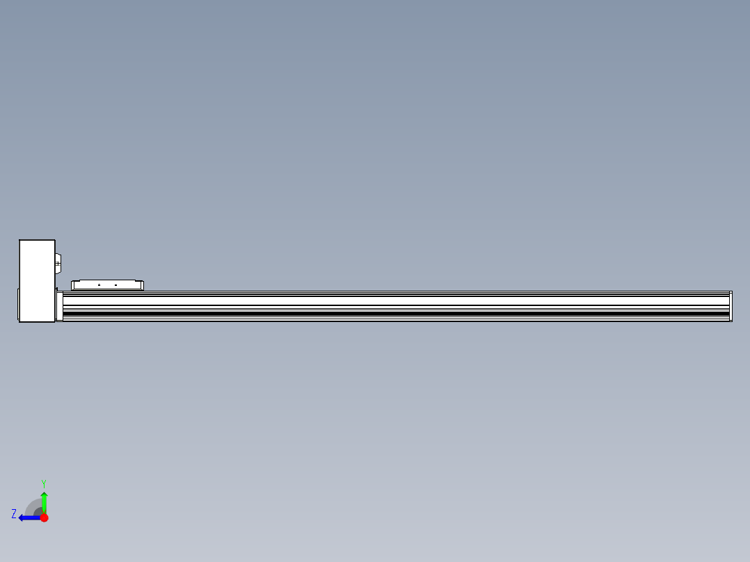 同步带全封闭直线模组TPA-HCB-105D-90-L1000-RU-C-P20-N3右视图