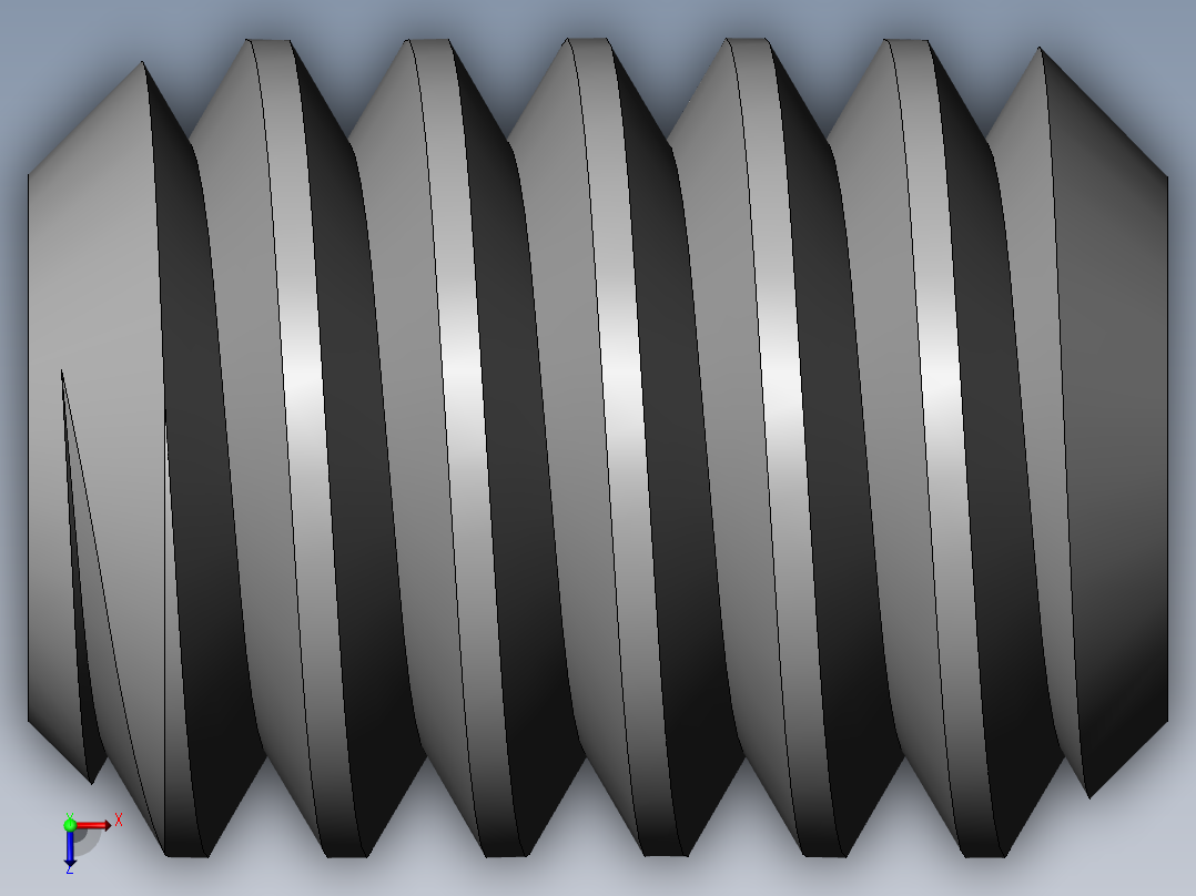 DIN 913-ISO 4026 固定螺钉-M1.8 L=2.5.SLDPRT俯视图