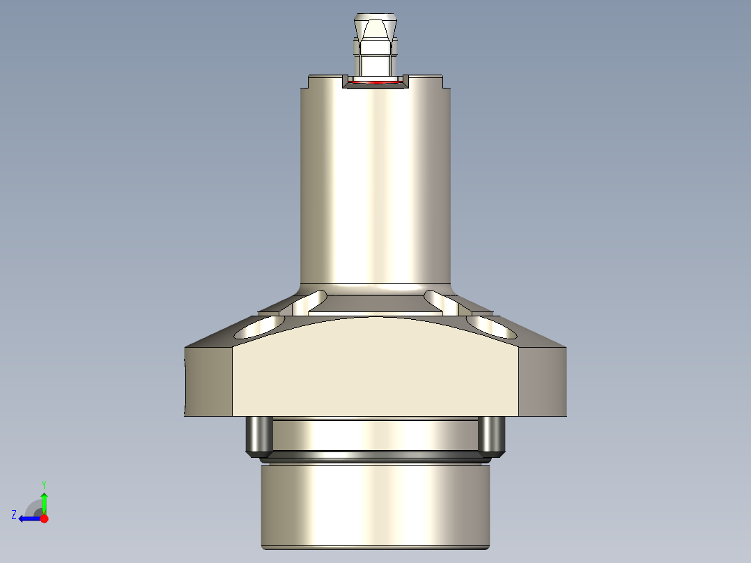 KOSMEKSFA1000-M2N-070-H50多系列多零件图纸模型多系列多零件图纸模型右视图