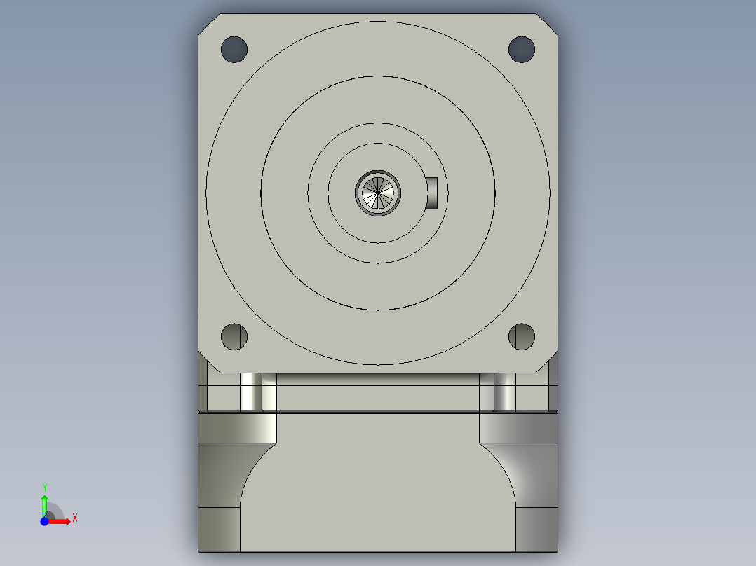 斜齿ZPGH115-L2 19-80-100-M6.STEP前视图