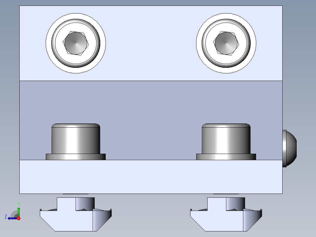 铝型材及其附件3.31.50.40.80.M5.ST前视图