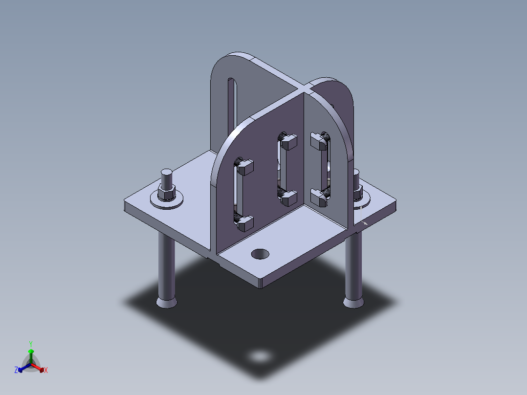 铝型材及其附件5.11.4590.STB正等轴测图