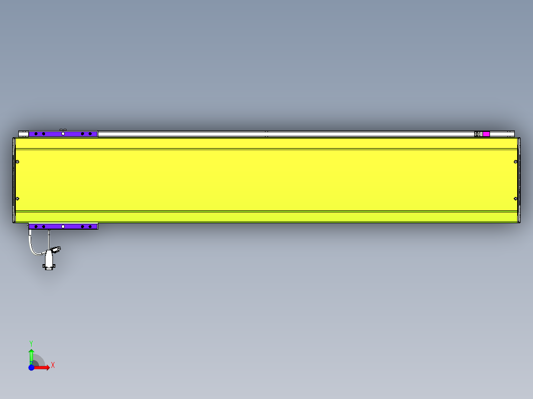 威洛博VL系列3d模型模组VL22H2Y-S1050前视图
