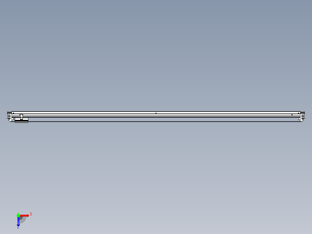 威洛博VL系列3d模型模组VL17E1Y-S2200俯视图