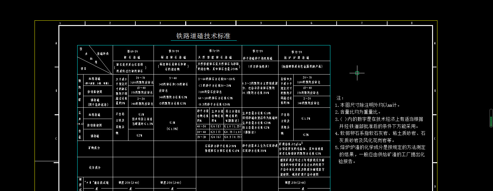 钢铁厂铁路施工图含路基完整CAD设计资料1307795