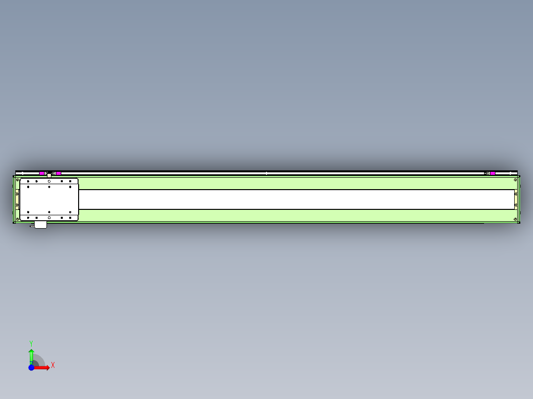 威洛博LC系列3d模型模组LC17E2Y-S1550前视图