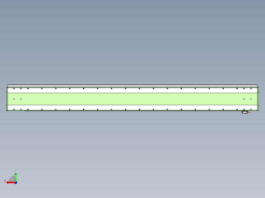 威洛博LC系列3d模型模组LC17E2Y-S1550后视图