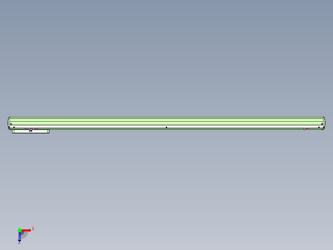 威洛博LC系列3d模型模组LC17E2Y-S1550俯视图