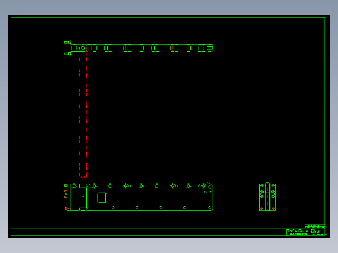 KOSMEKMRF1900-1000多系列多零件图纸模型