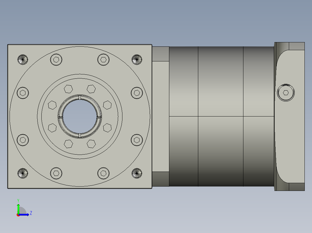 HZT170FC1-L2-(A)-S2-P2-(S-60-110-M8-145)左视图