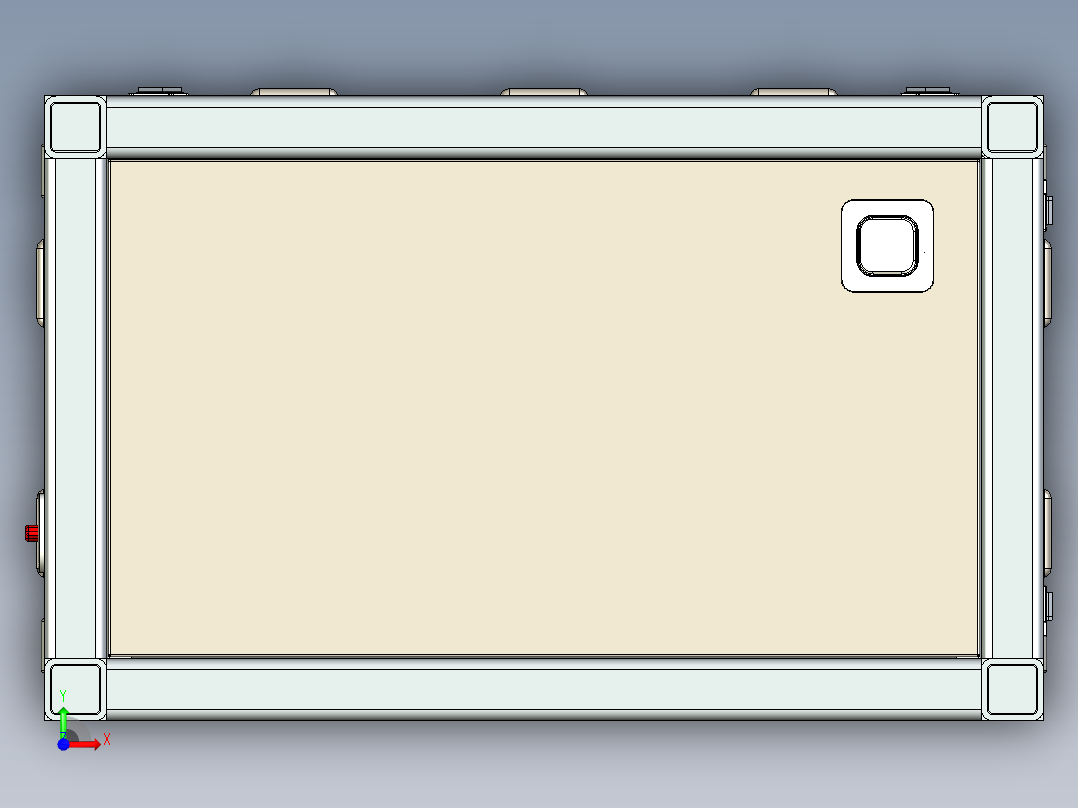 半导体穿刺step前视图