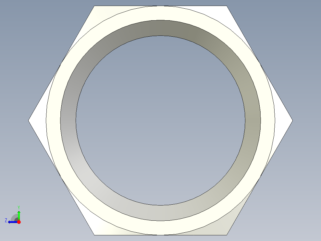 螺母-Nut_M7-15-8-15-15.stp右视图