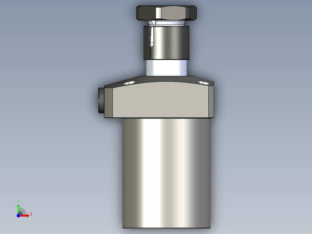 KOSMEKLHS0650-CR-Y45多系列多零件图纸模型前视图