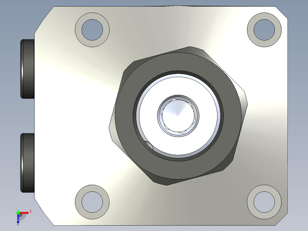 KOSMEKLHS0650-CR-Y45多系列多零件图纸模型俯视图
