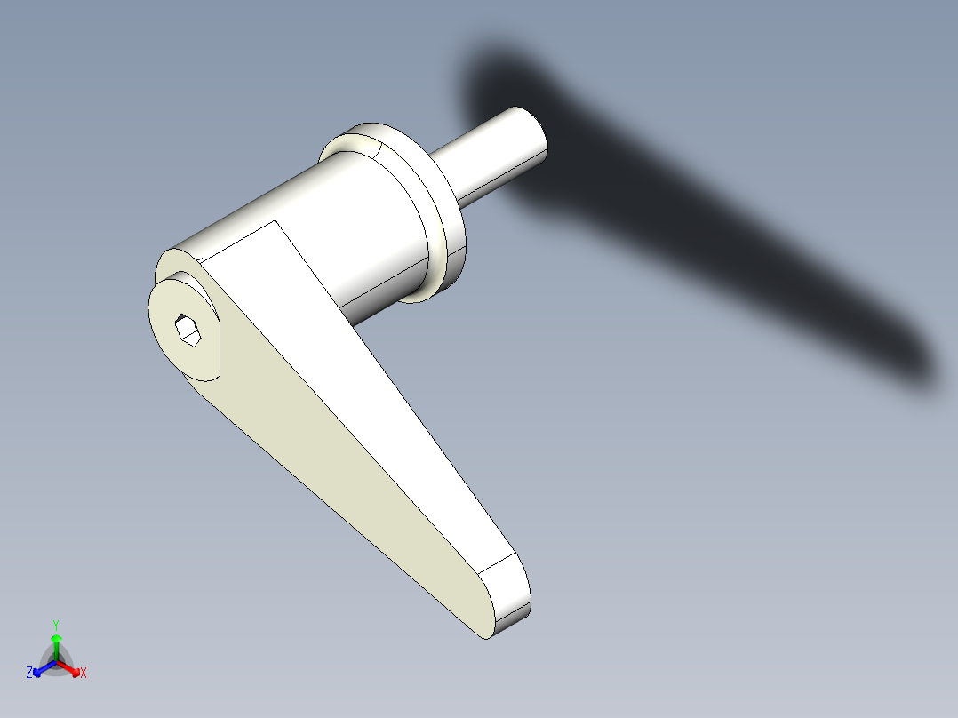 調整式把手(鋅合金)2442(B)-3D多系列多零件图纸模型