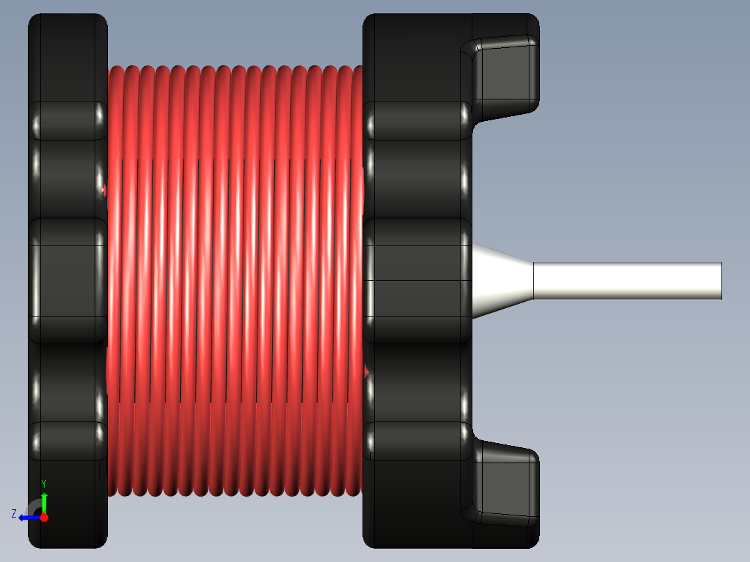 RFC0807系列功率电感右视图