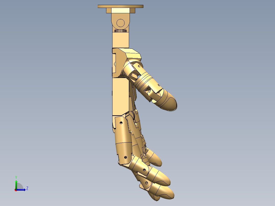仿生机械手 (21)左视图