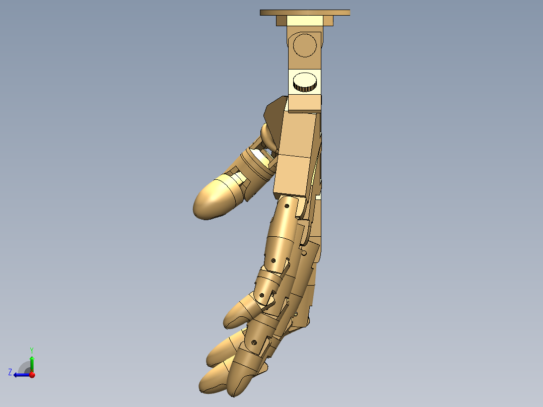 仿生机械手 (21)右视图