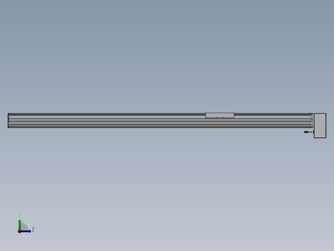 精密模组MT220-L150-2100-LD-M75-C4左视图