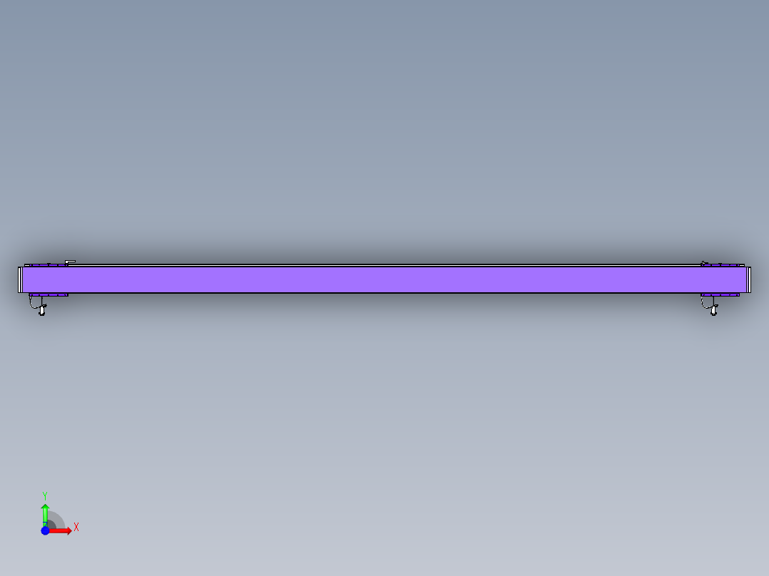 威洛博VL系列直线电机模组-2VL14S3-S3400前视图