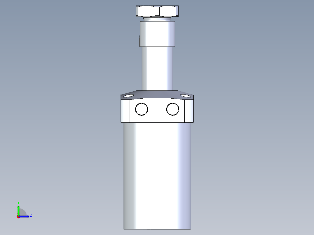 KOSMEKLHA0650-SL-Q30多系列多零件图纸模型左视图