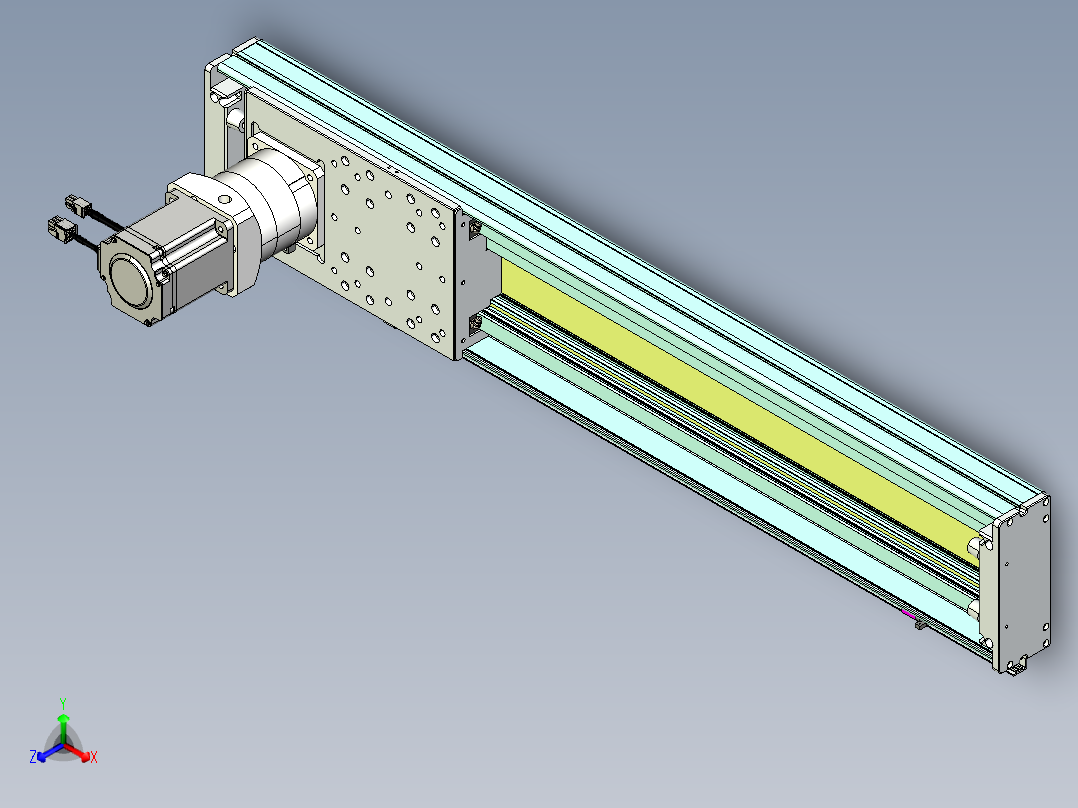 威洛博VG 系列模组VG17-L50π-S650-BC-ZP75B-C3-K正等轴测图