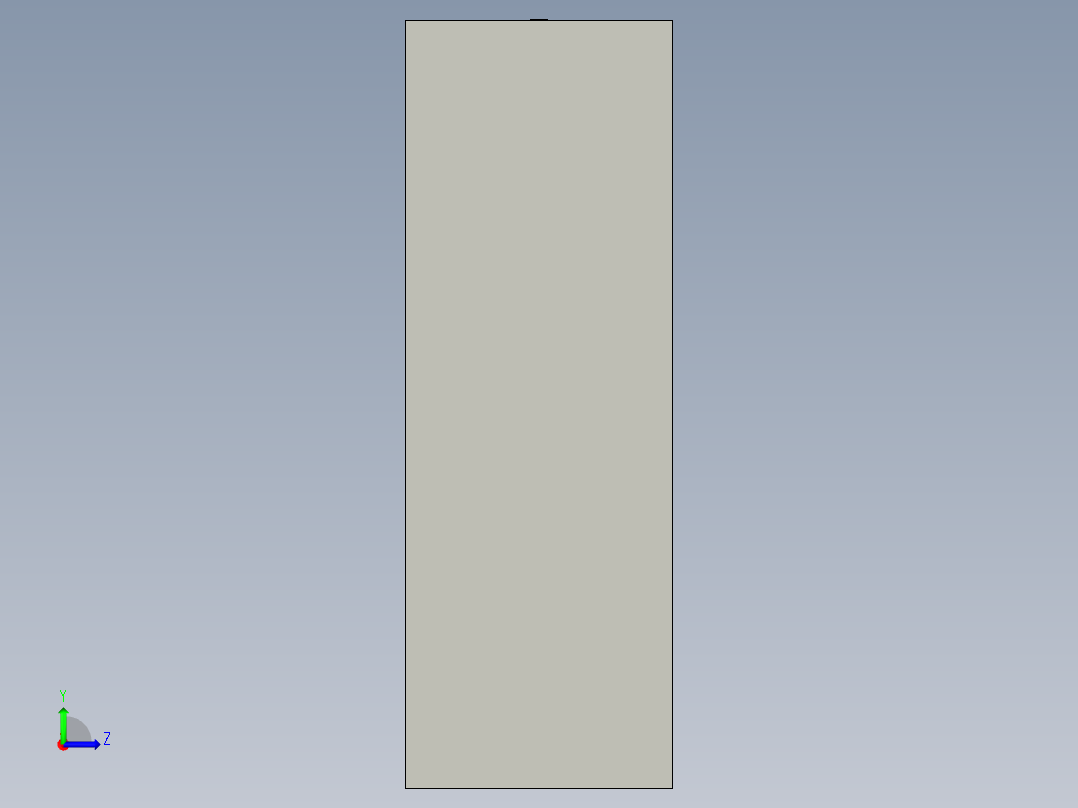 基恩士FU-47TZ_kc图纸模型左视图