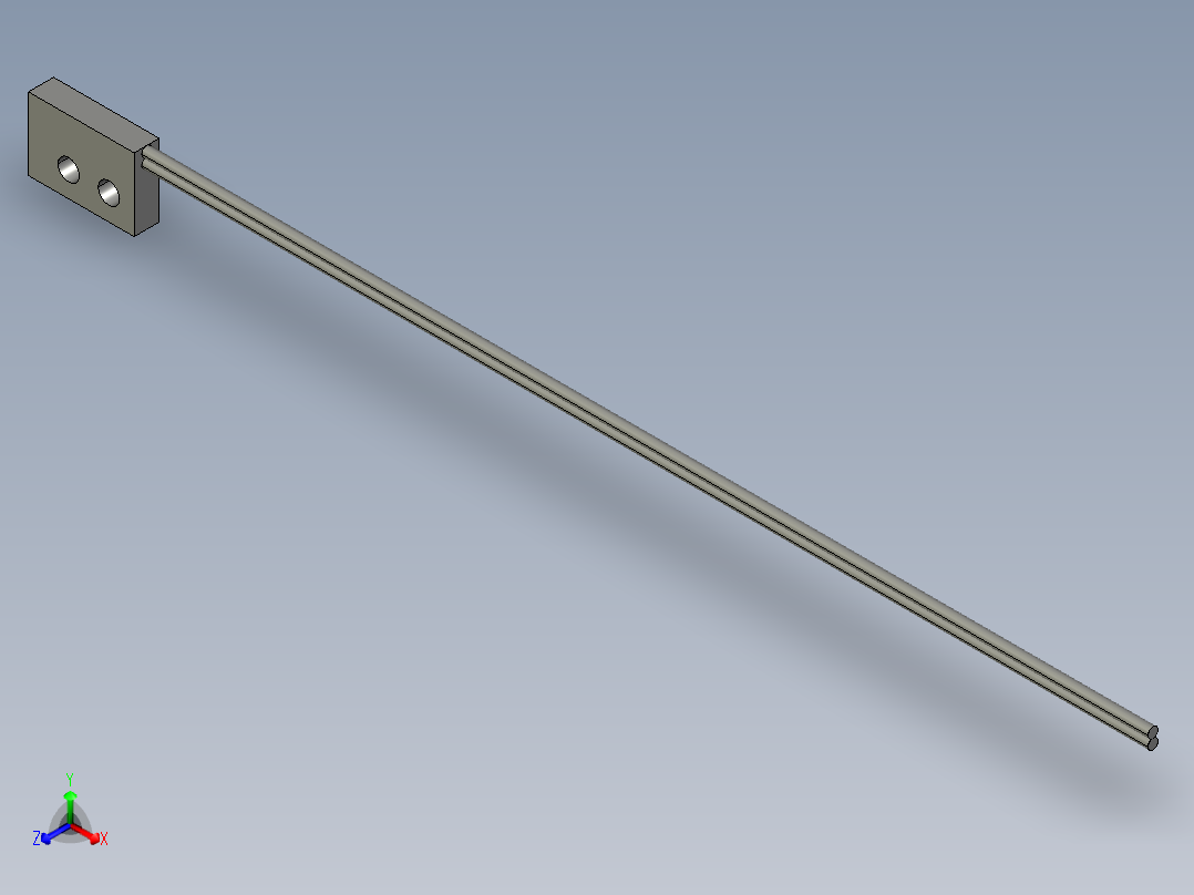 基恩士FU-47TZ_kc图纸模型正等轴测图